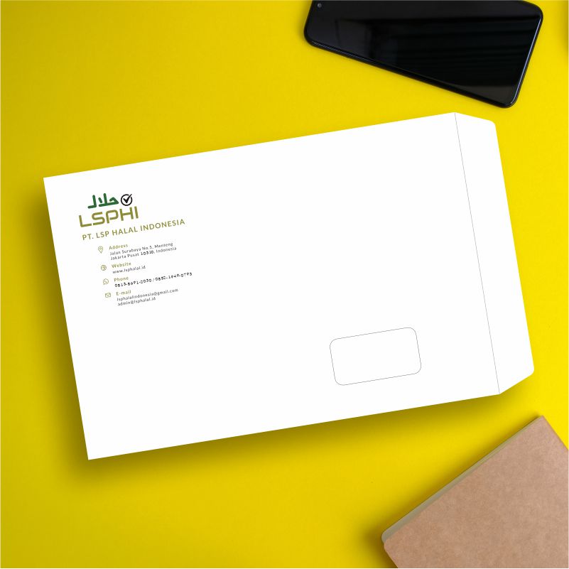 Amplop Folio Putih